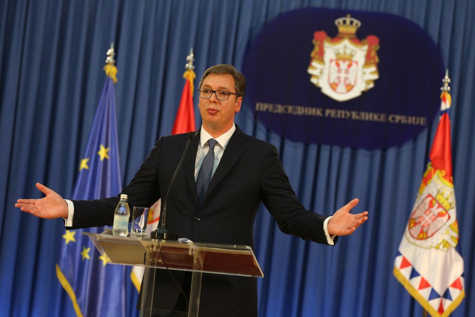 Ο Σέρβος πρόεδρος, Αλεξάνταρ Βούτσιτς / Φωτογραφία: Shutterstock