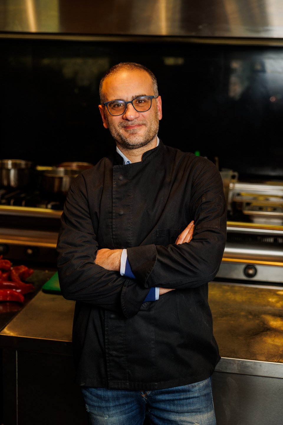 Ο Χάρης Βέντης στο Mexha μαγειρεύει μια φρέσκια, υγιεινή και νόστιμη εκδοχή της μεξικάνικης κουζίνας/Φωτογραφία Dimitris Michailaras για το iefimerida