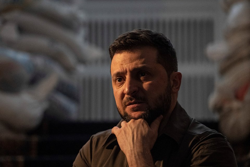 Ο πρόεδρος της Ουκρανίας Ζελένσκι σε συνέντευξή του με το AP