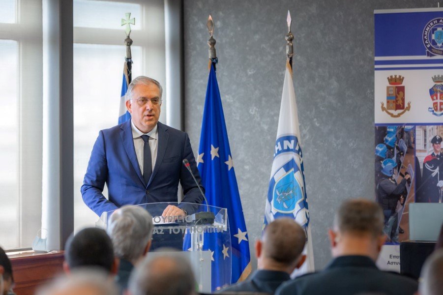 Ο υπουργός Προστασίας του Πολίτη, Τάκης Θεοδωρικάκος