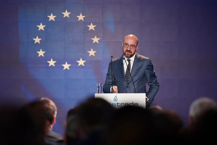  Ο Πρόεδρος του Ευρωπαϊκού Συμβουλίου Charles Michel 