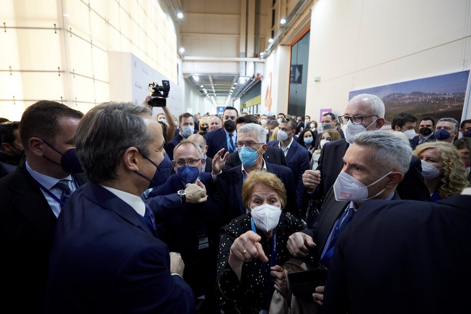 Ο Κυριάκος Μητσοτάκης στο Συνέδριο της ΝΔ