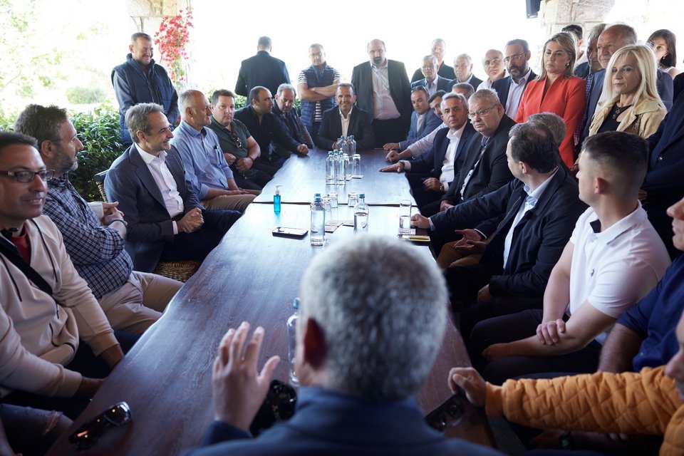 Κυριάκος Μητσοτάκης από Βόλο