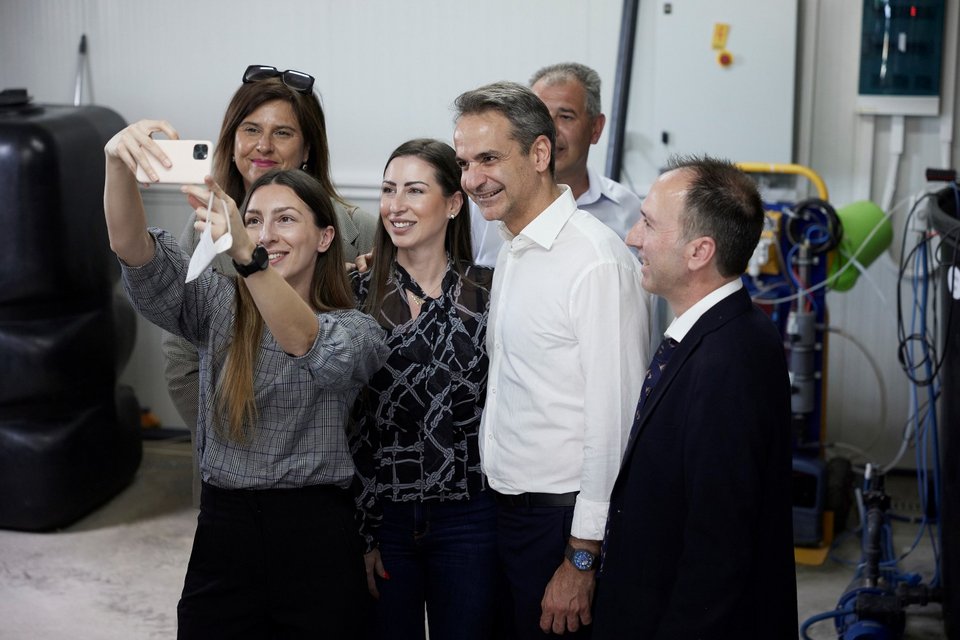 Κυριάκος Μητσοτάκης από Βόλο