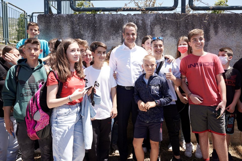 Κυριάκος Μητσοτάκης από Βόλο