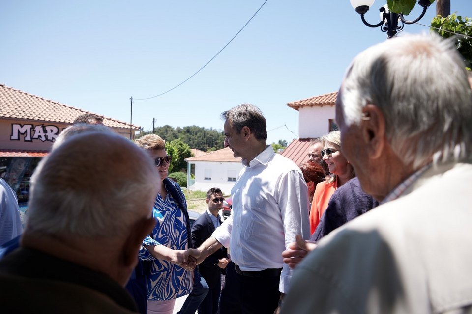 Κυριάκος Μητσοτάκης από Βόλο