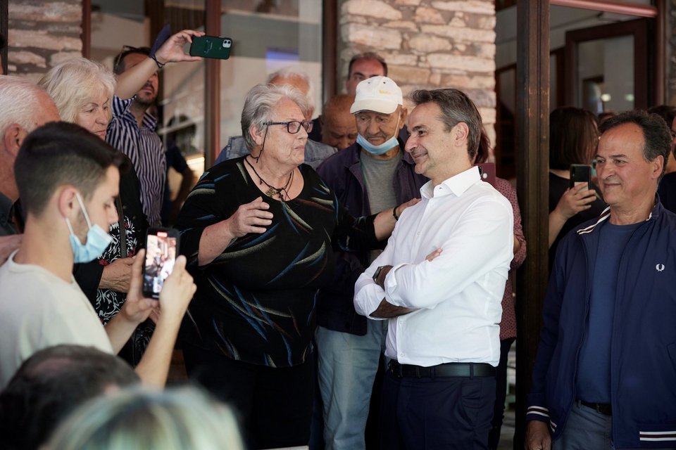 Κυριάκος Μητσοτάκης από Βόλο