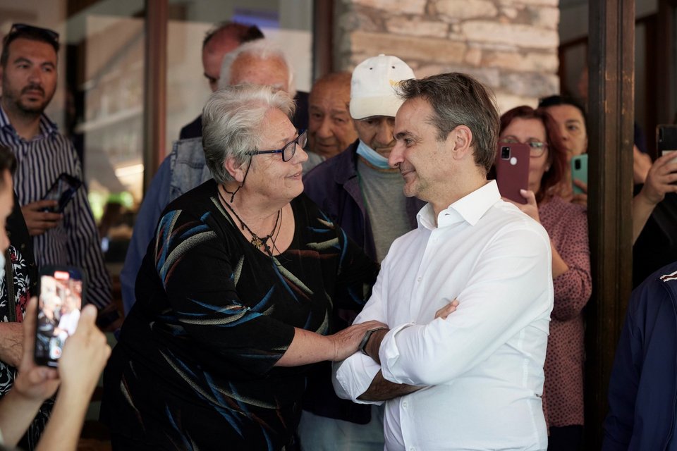 Κυριάκος Μητσοτάκης από Βόλο