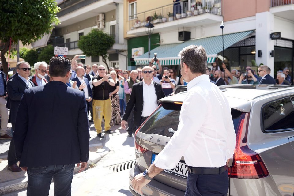 Κυριάκος Μητσοτάκης από Βόλο