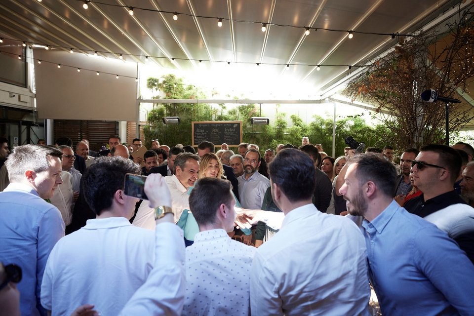 Κυριάκος Μητσοτάκης από Βόλο