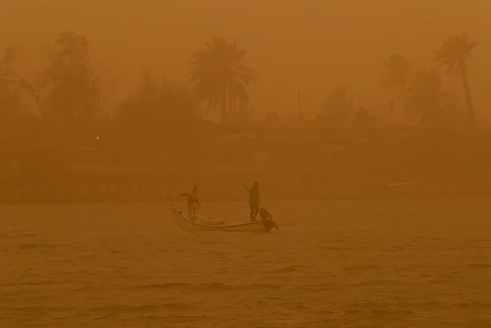Αμμοθύελλα στο Ιράκ / Φωτογραφία: ΑΡ