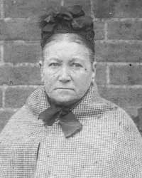 Φωτογραφία της Dyer μετά τη σύλληψή της το 1896