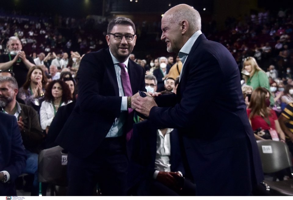 Νίκος Ανδρουλάκης και Γ. Παπανδρέου