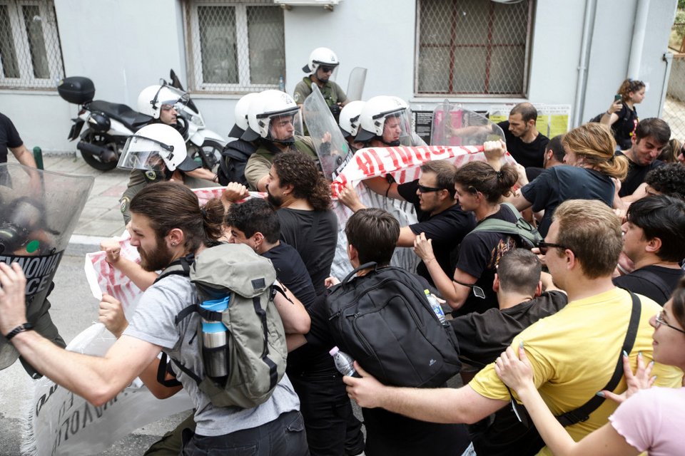 Επεισόδια στο ΑΠΘ / EUROKINISSI