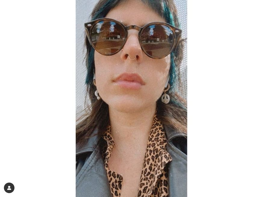 Μία από τις σπάνιες φωτό που ανεβάζει η Ιζαμπέλα με τον εαυτό της