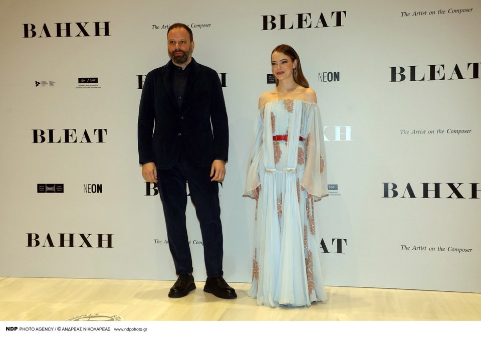  Ο Γιώργος Λάνθιμος και η Έμμα Στόουν και ο Νταμιάν Μπονάρ στην παγκόσμια πρεμιέρα της ταινίας «Βληχή»  