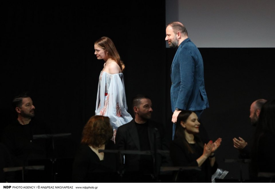  Η Έμμα Στόουν και ο Γιώργος Λάνθιμος στην παγκόσμια πρεμιέρα της ταινίας «Βληχή»  