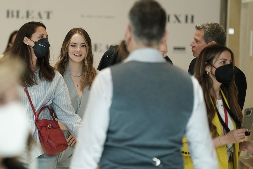 Η Εμμα Στόουν στην Αθήνα πρώτη προβολή ταινίας Βληχή
