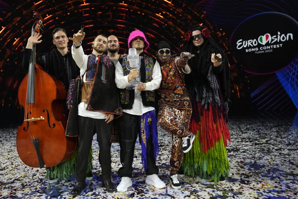 Το ουκρανικό συγκρότημα Kalush Orchestra κέρδισε στο φετινό διαγωνισμό της Eurovision