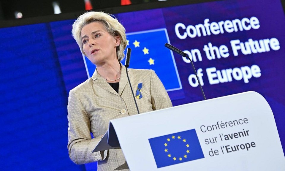 H πρόεδρος της Κομισιόν, Ούρσουλα Φον ντερ Λάιεν