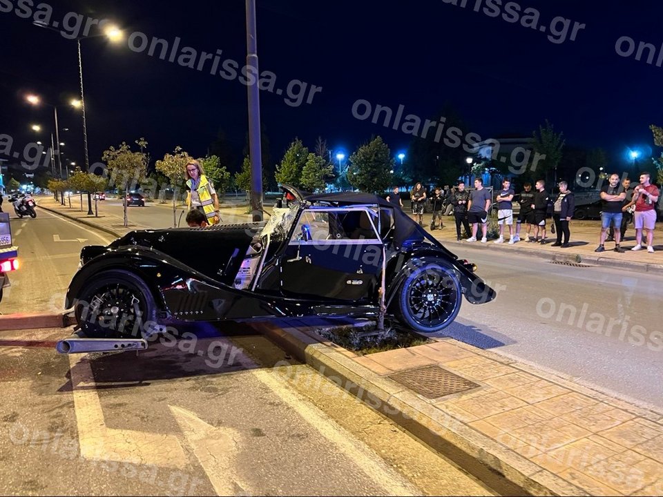 Τροχαίο στη Λάρισα / onlarissa.gr