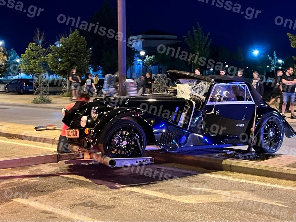 Τροχαίο στη Λάρισα / onlarissa.gr