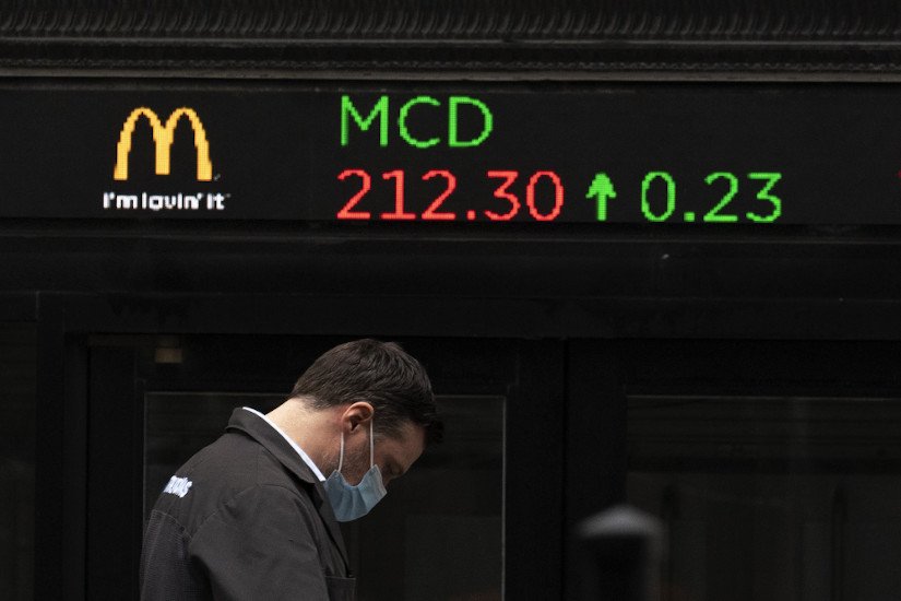 Χρηματιστήριο Wall Street, Νέα Υόρκη/ Φωτογραφία: AP/ Mark Lennihan