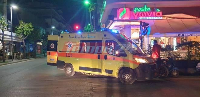 ασθενοφόρο στο σημείο