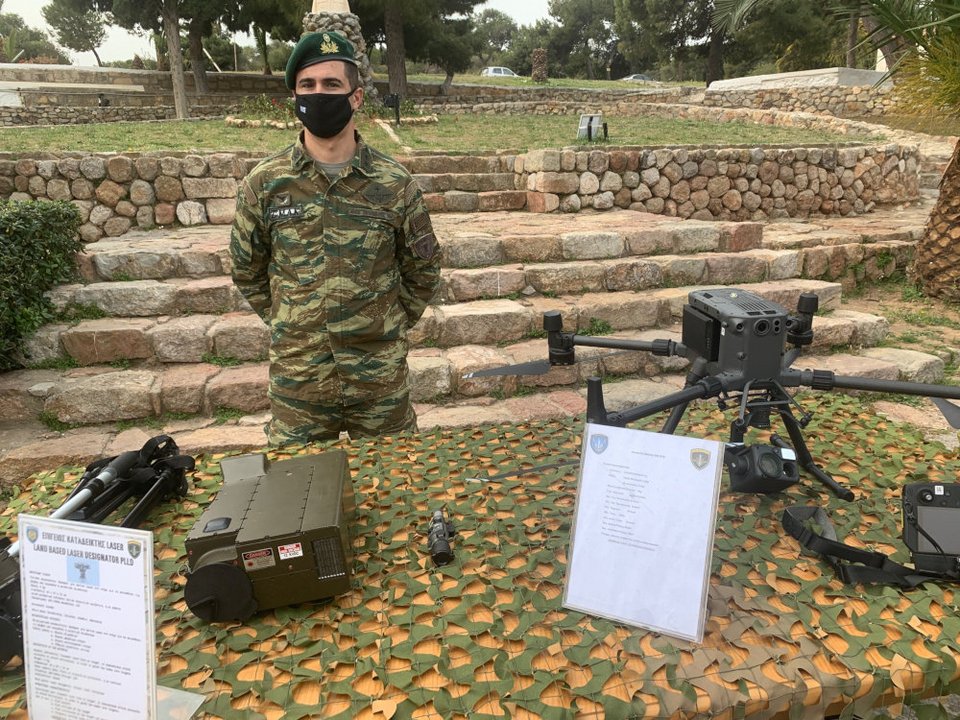 Drone μάχης σε πρόσφατη άσκηση των Ειδικών Δυνάμεων