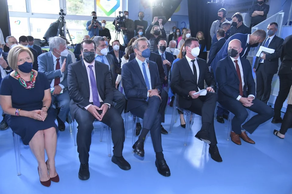 Τελετή παράδοσης παιδιατρικών νοσοκομείων