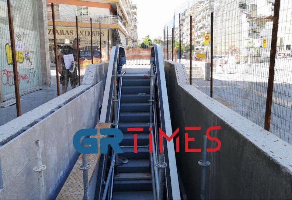 Ο σταθμός Μαρτίου του μετρό Θεσσαλονίκης / Grtimes.gr