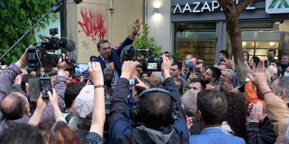 Ο Αλέξης Τσίπρας στο Αγρίνιο -Φωτογραφία: ANDREA BONETTI/ΓΡΑΦΕΙΟ ΤΥΠΟΥ ΣΥΡΙΖΑ/EUROKINISSI