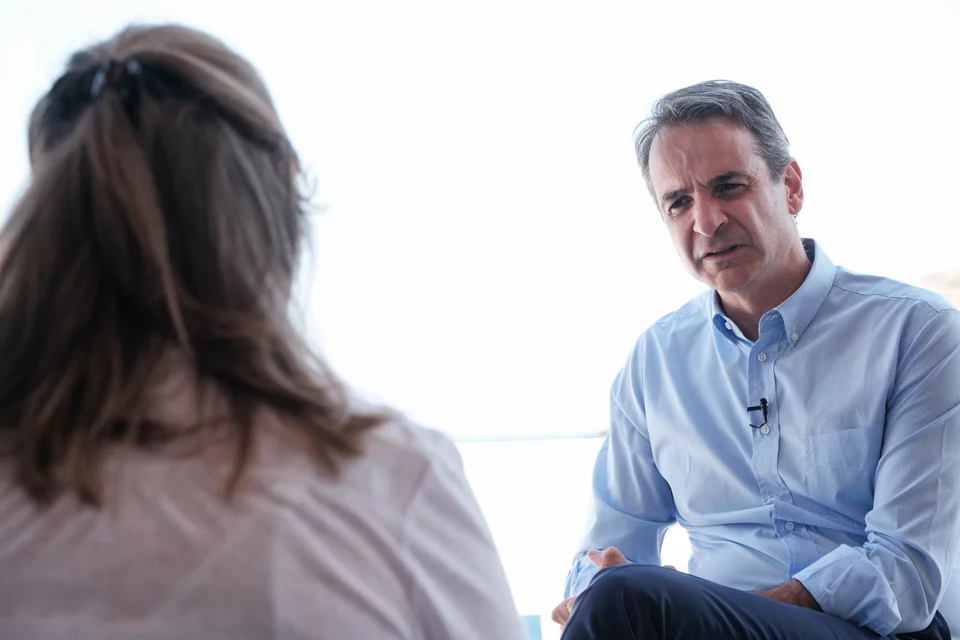 Συνέντευξη του Κυριάκου Μητσοτάκη στο Reuters