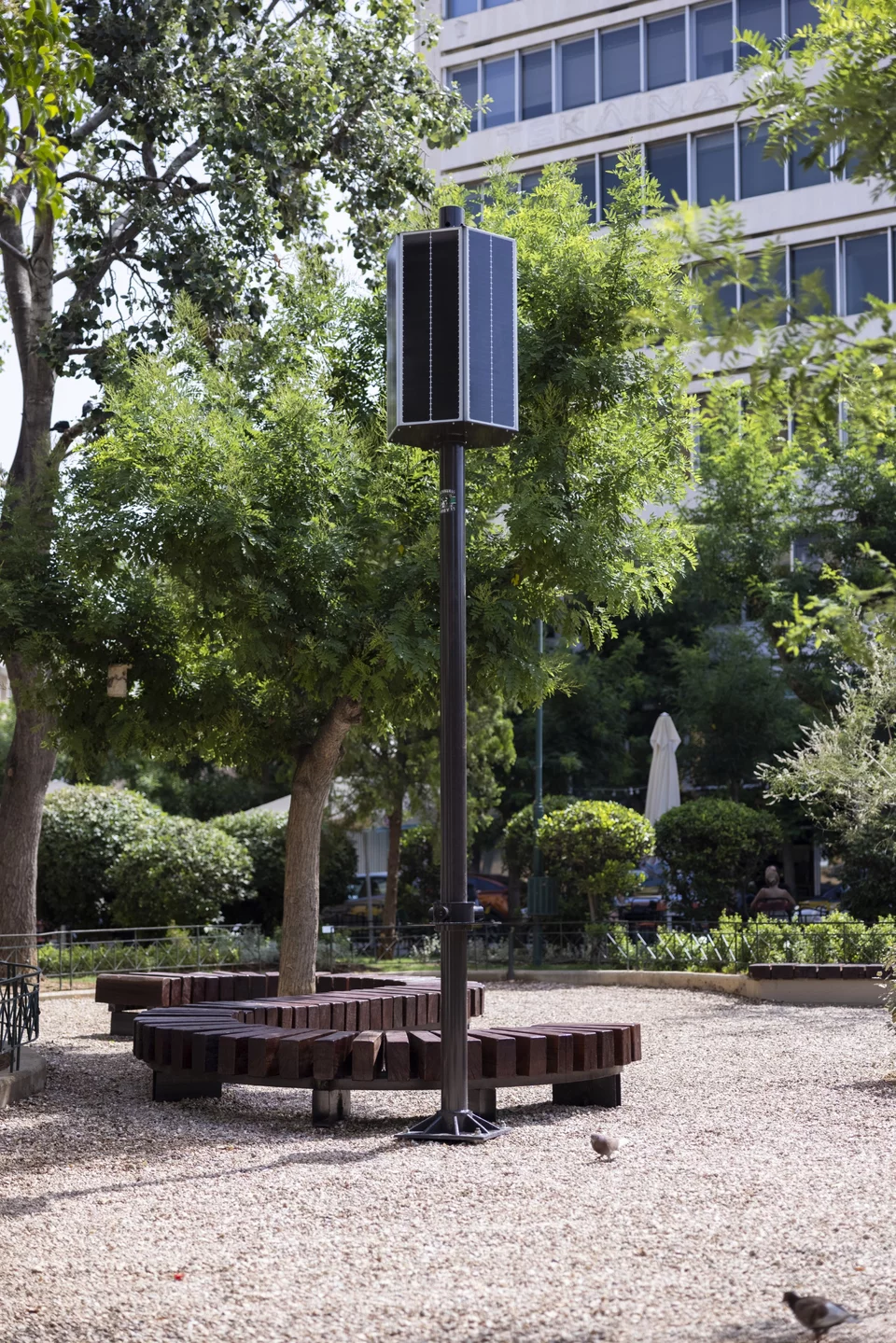 Η όαση πρασίνου στην καρδιά της Αθήνας με τη σύγχρονη τεχνολογία