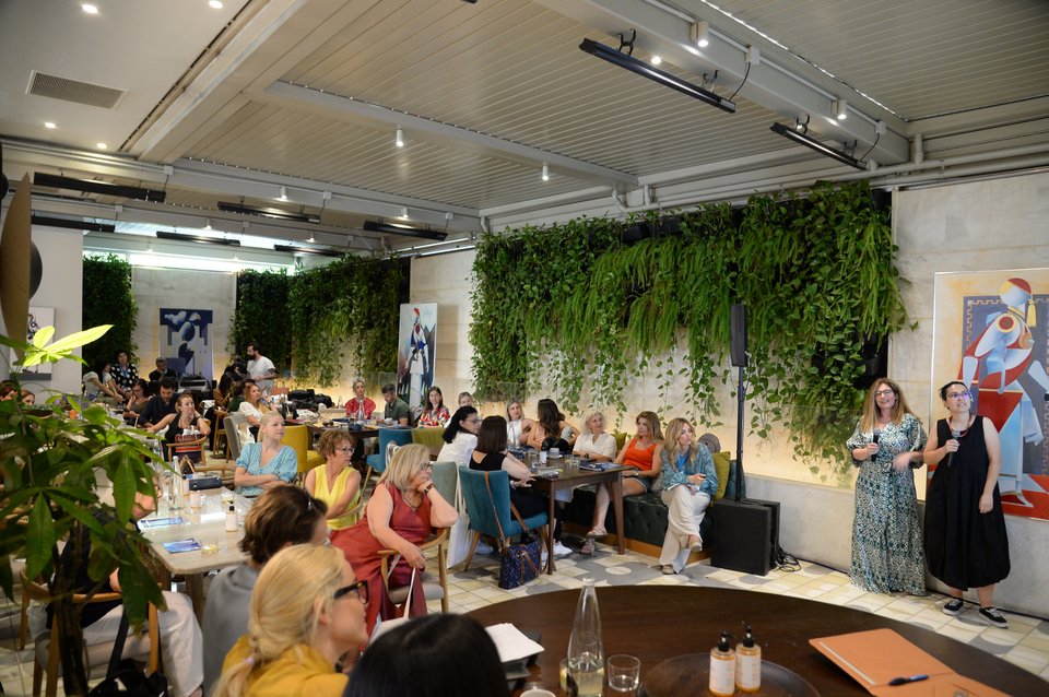 Στιγμιότυπο από την εκδήλωση της UNICEF 