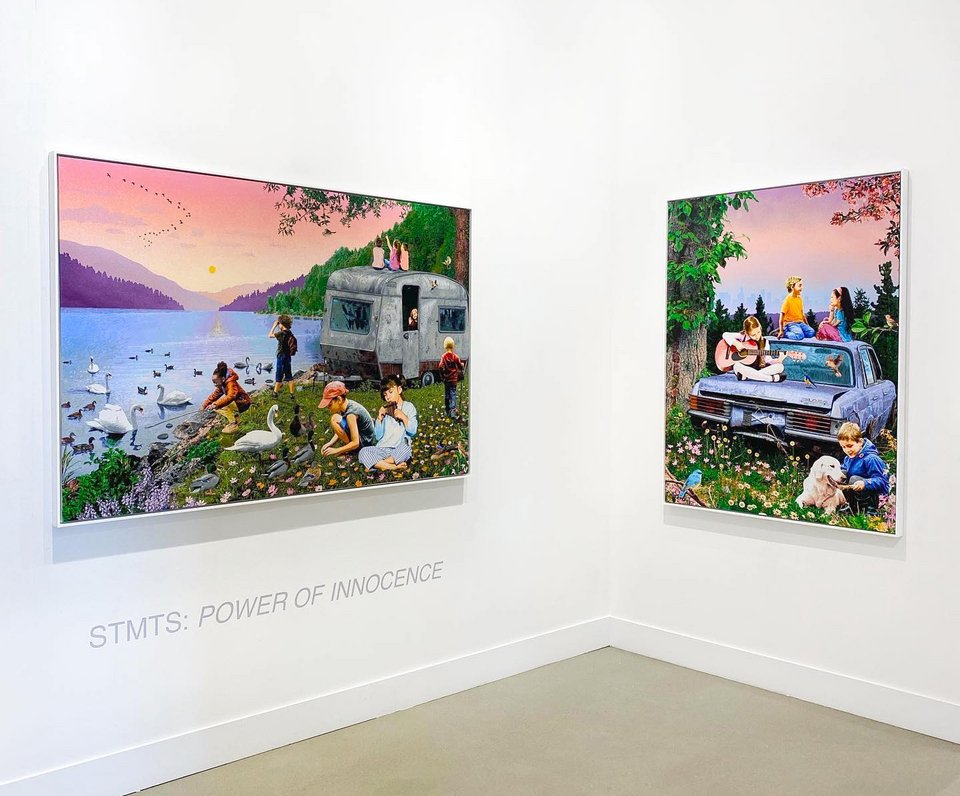 street artist STMTS Avant Gallery New York