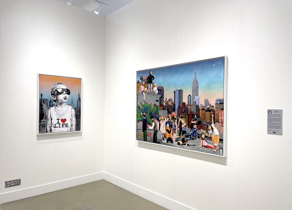 street artist STMTS Avant Gallery New York