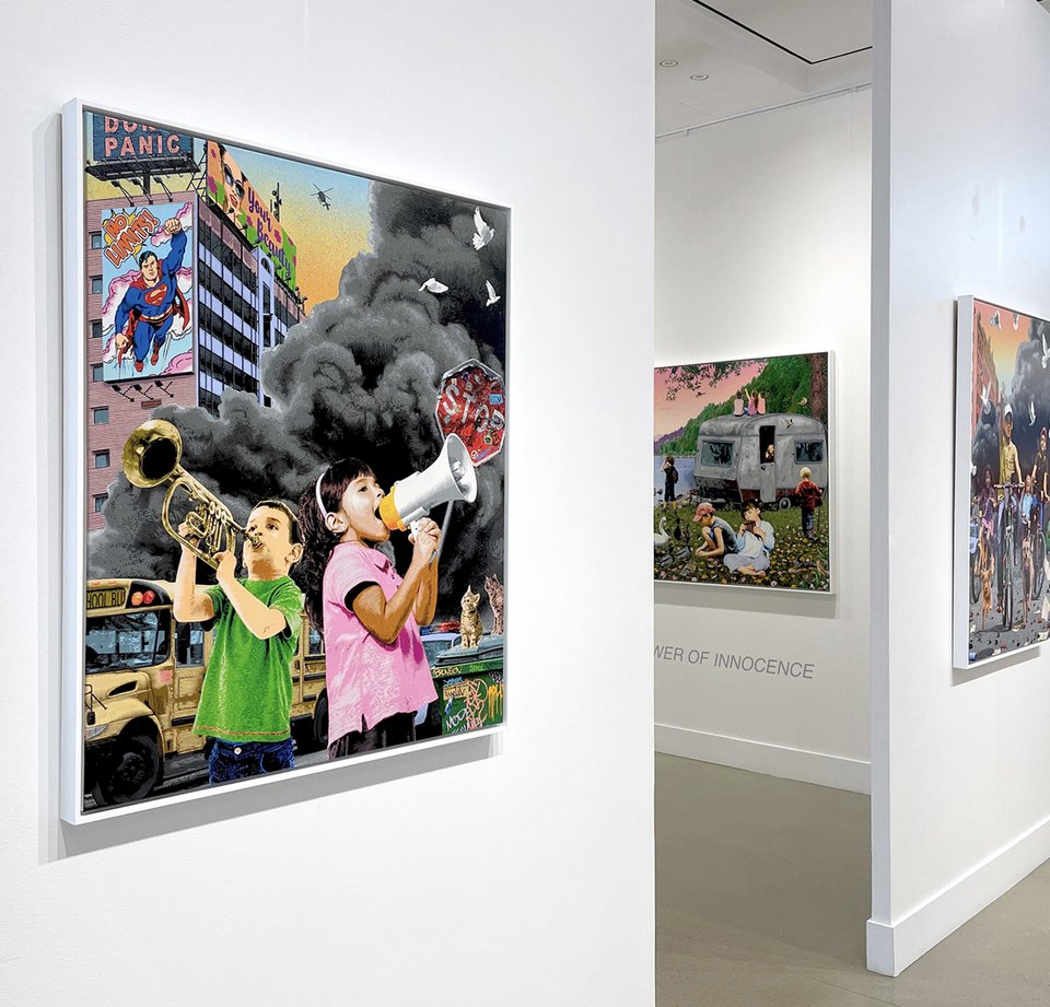 street artist STMTS Avant Gallery New York