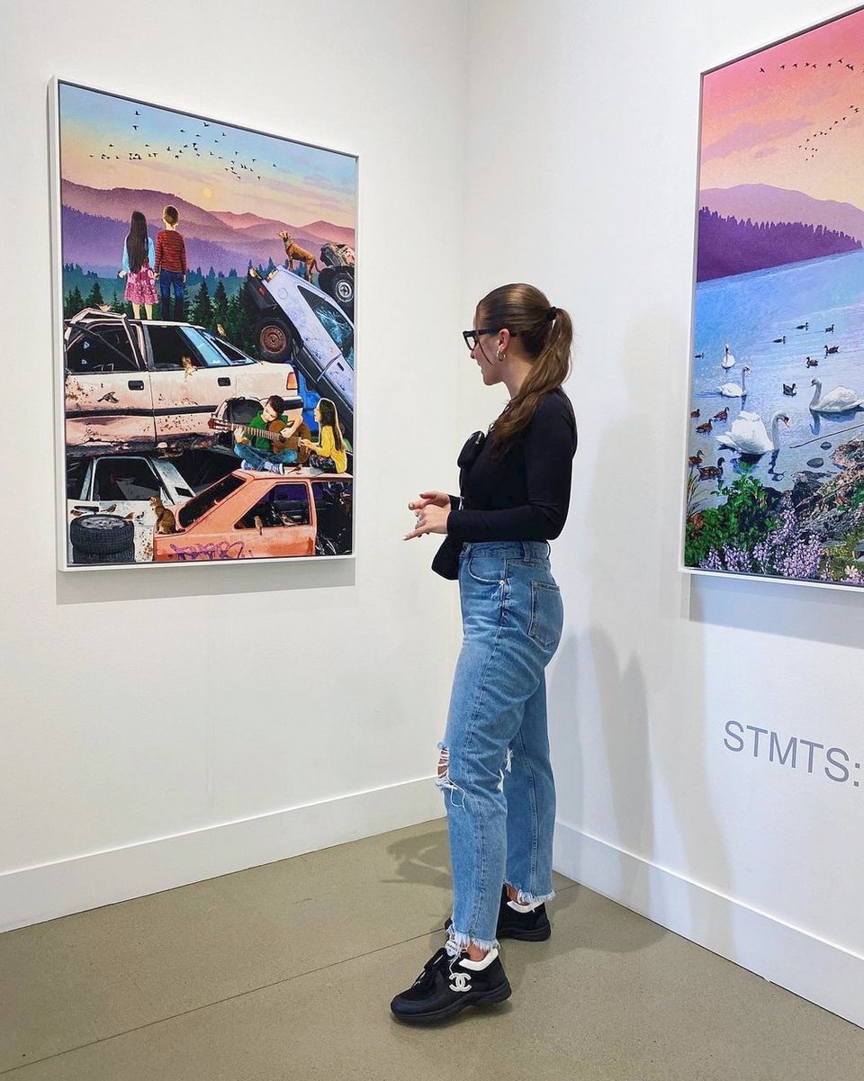 street artist STMTS Avant Gallery New York