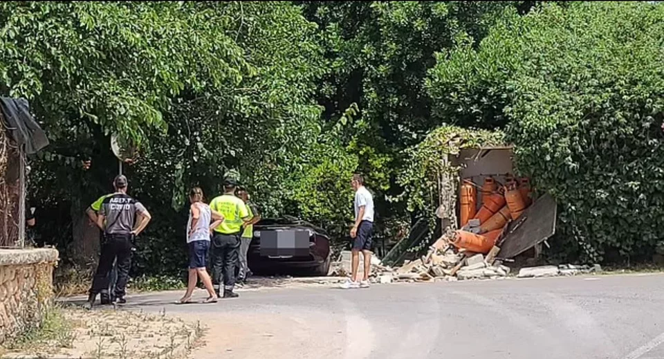 Η τρακαρισμένη Bugatti του Κριστιάνο Ρονάλντο