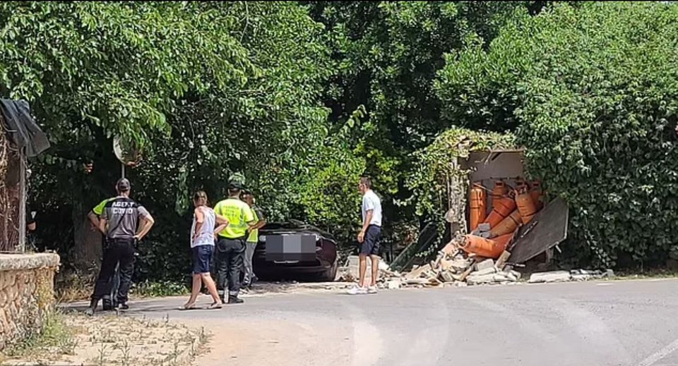 Η τρακαρισμένη Bugatti του Κριστιάνο Ρονάλντο