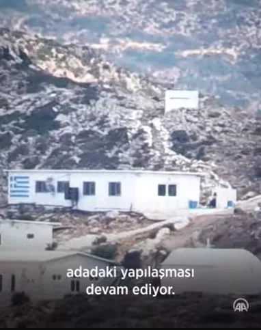 Φωτογραφία των εγκαταστάσεων στην Ψέριμο / Φωτογραφία: Youtube