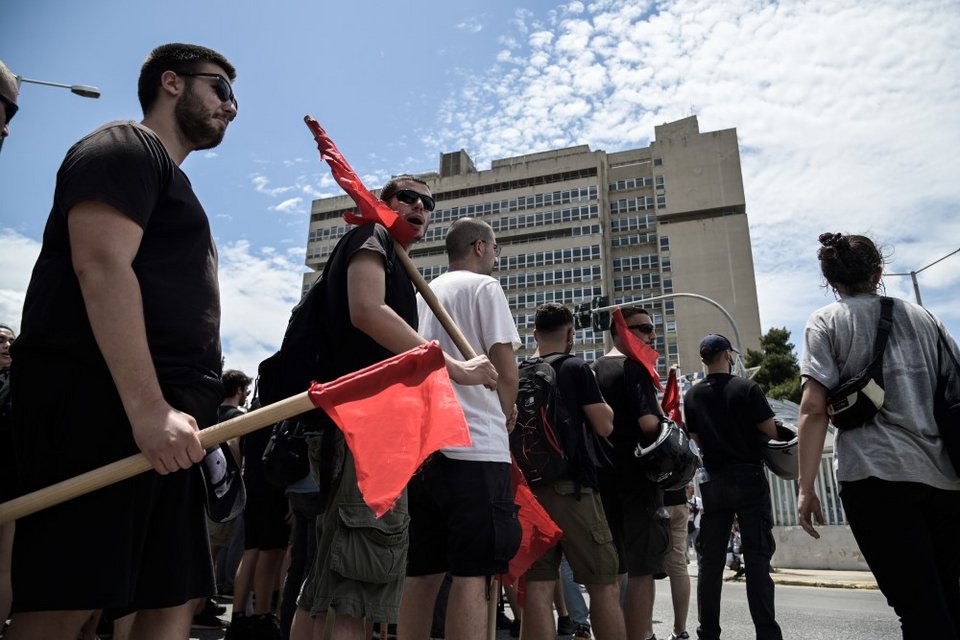συγκέντρωση διαμαρτυρίας των φοιτητών