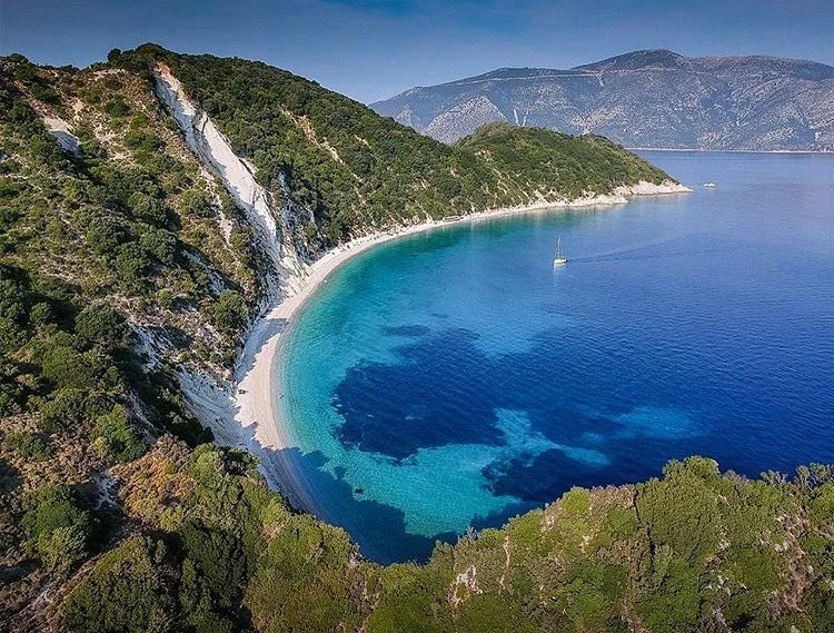 Παραλία Γιδάκι στην Ιθάκη