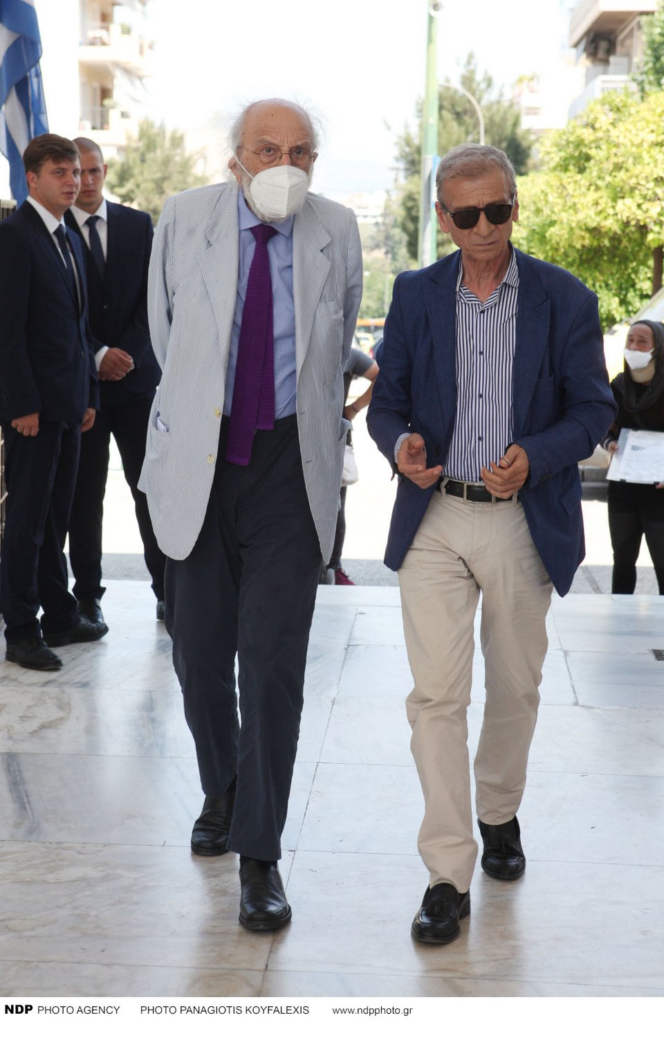 Η κηδεία της Μαρίνας Λαμπράκη-Πλάκα
