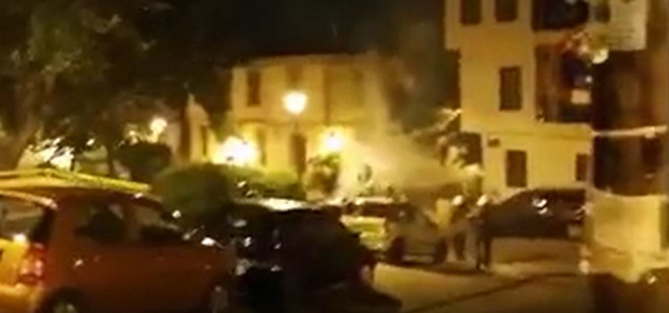 Ανδρες των ΜΑΤ στην πλατεία Καλλιθέας στη Θεσσαλονίκη / thesstoday.gr