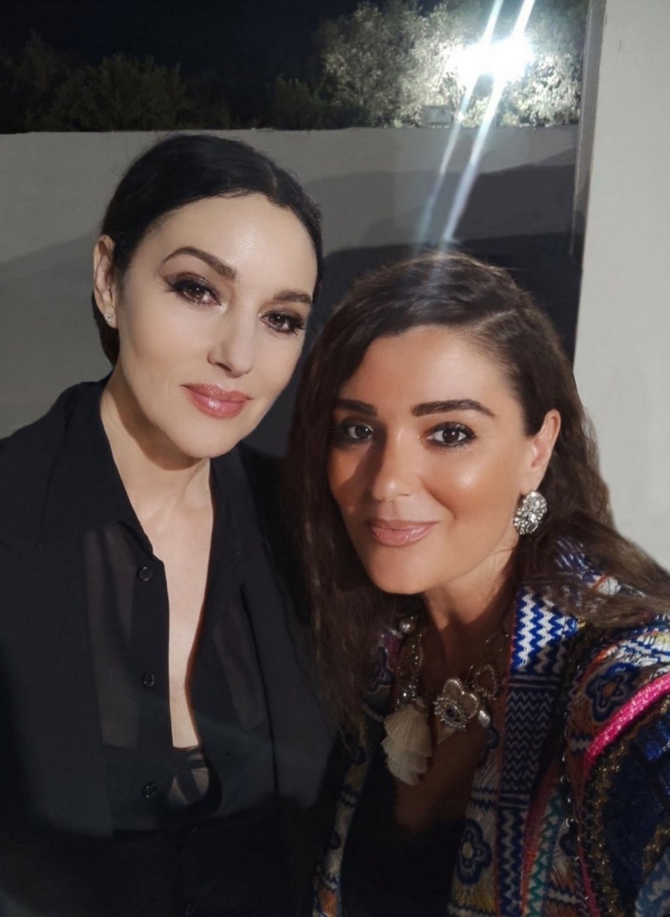 Η Μόνικα Μπελούτσι με τη NadiaBele