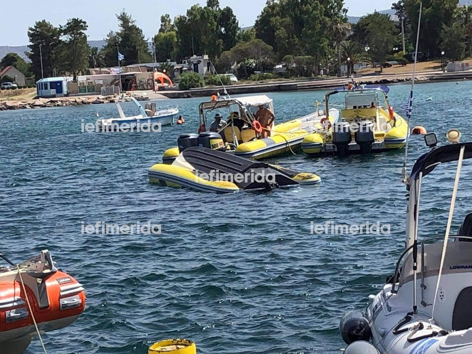 Οι φωτό από τη σύγκρουση των ταχυπλόων στην Παλαιά Φώκαια με τους ηθοποιούς του Γάμος αλά Ελληνικά