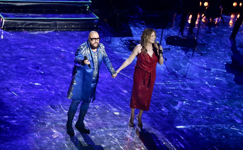 Ο Desmond Child με τη Rita Wilson / Φωτογραφία: Intime-ΤΖΑΜΑΡΟΣ ΠΑΝΑΓΙΩΤΗΣ