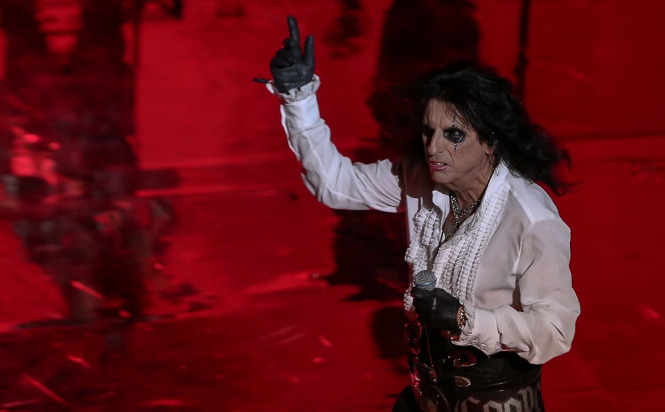Ο Alice Cooper με το κλασικό του λουκ / Φωτογραφία: Intime-ΤΖΑΜΑΡΟΣ ΠΑΝΑΓΙΩΤΗΣ
